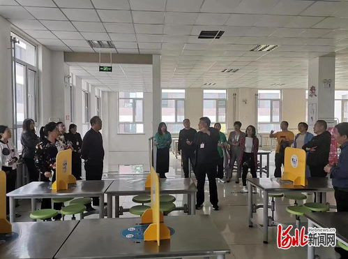 承德市双滦区开展省级食品安全标准化学校食堂参观活动